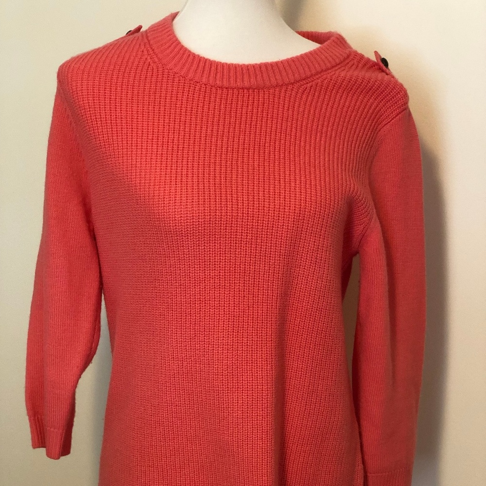 JCrew Salmon Sweater
